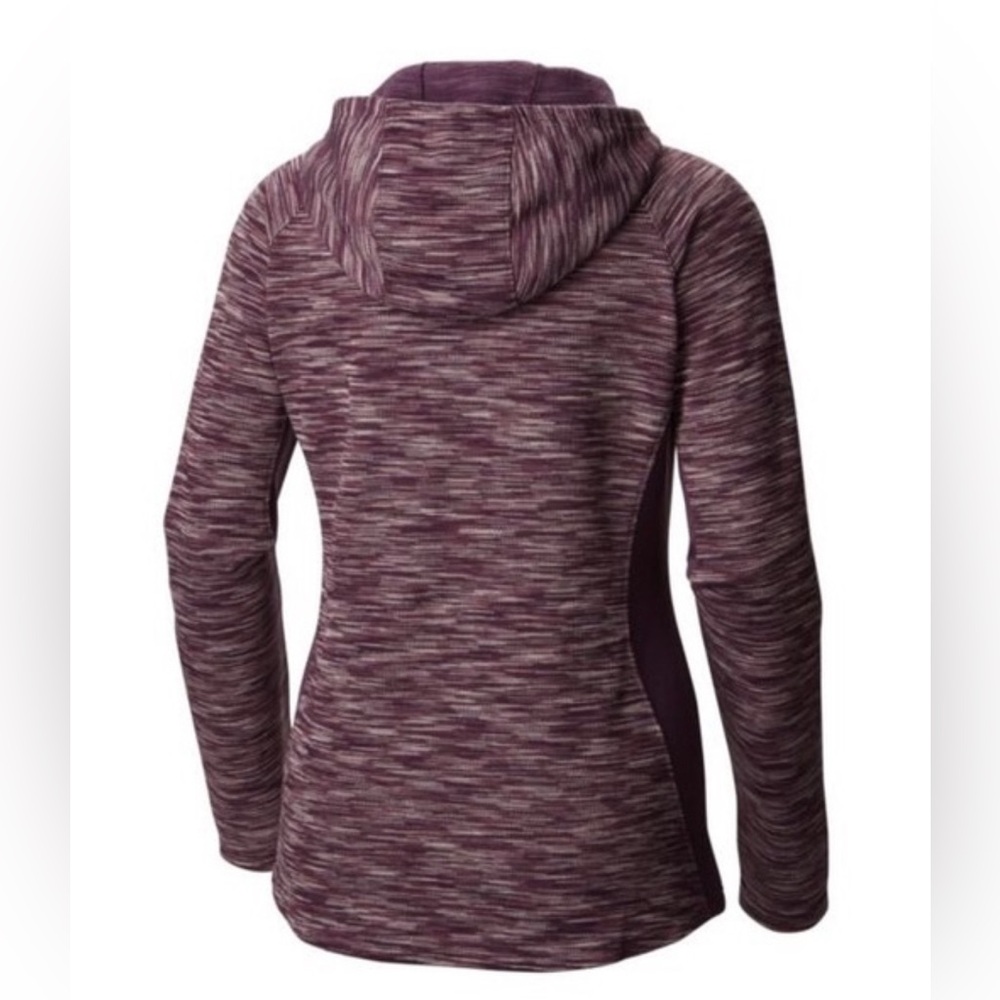 Columbia Optic Got It Hooded Fleece light weight Jacket full zip - Picture 3 of 7